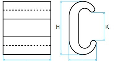 Conector de cobre tipo C — imagen 2