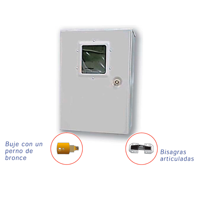Caja para bornera de distribución