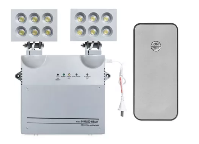 Luz de emergencia línea industrial