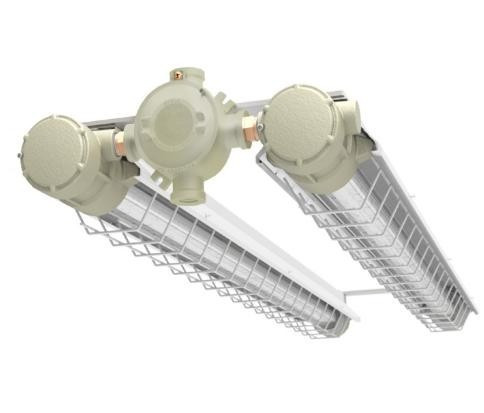 Luminaria para tubo LED en atmósferas explosivas EXAFR