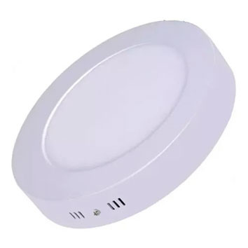 Panel LED circular de superficie