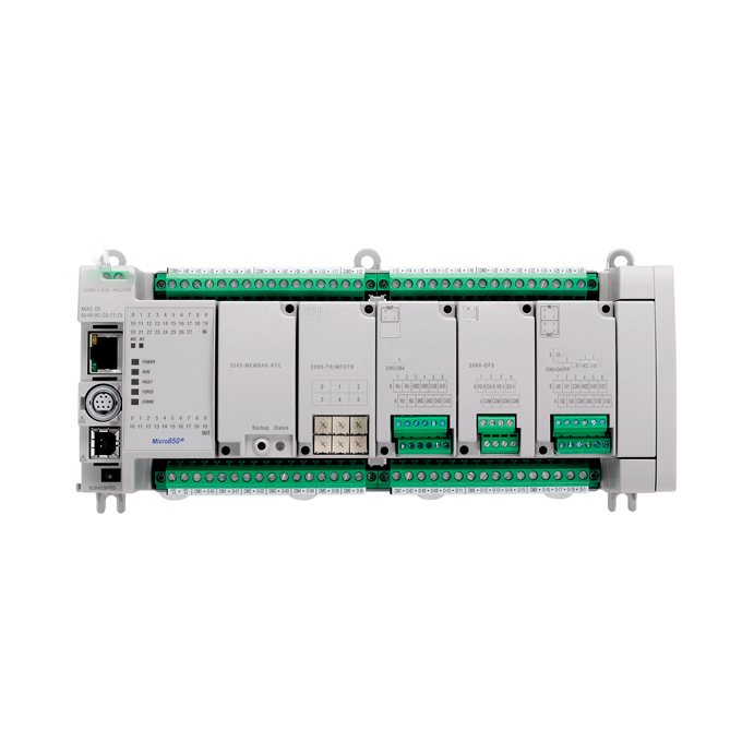 Sistemas de controlador lógico programable Micro850 PLC