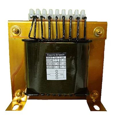 Transformador comando industrial